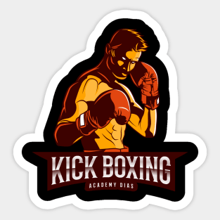 Kickboxing dias Sticker